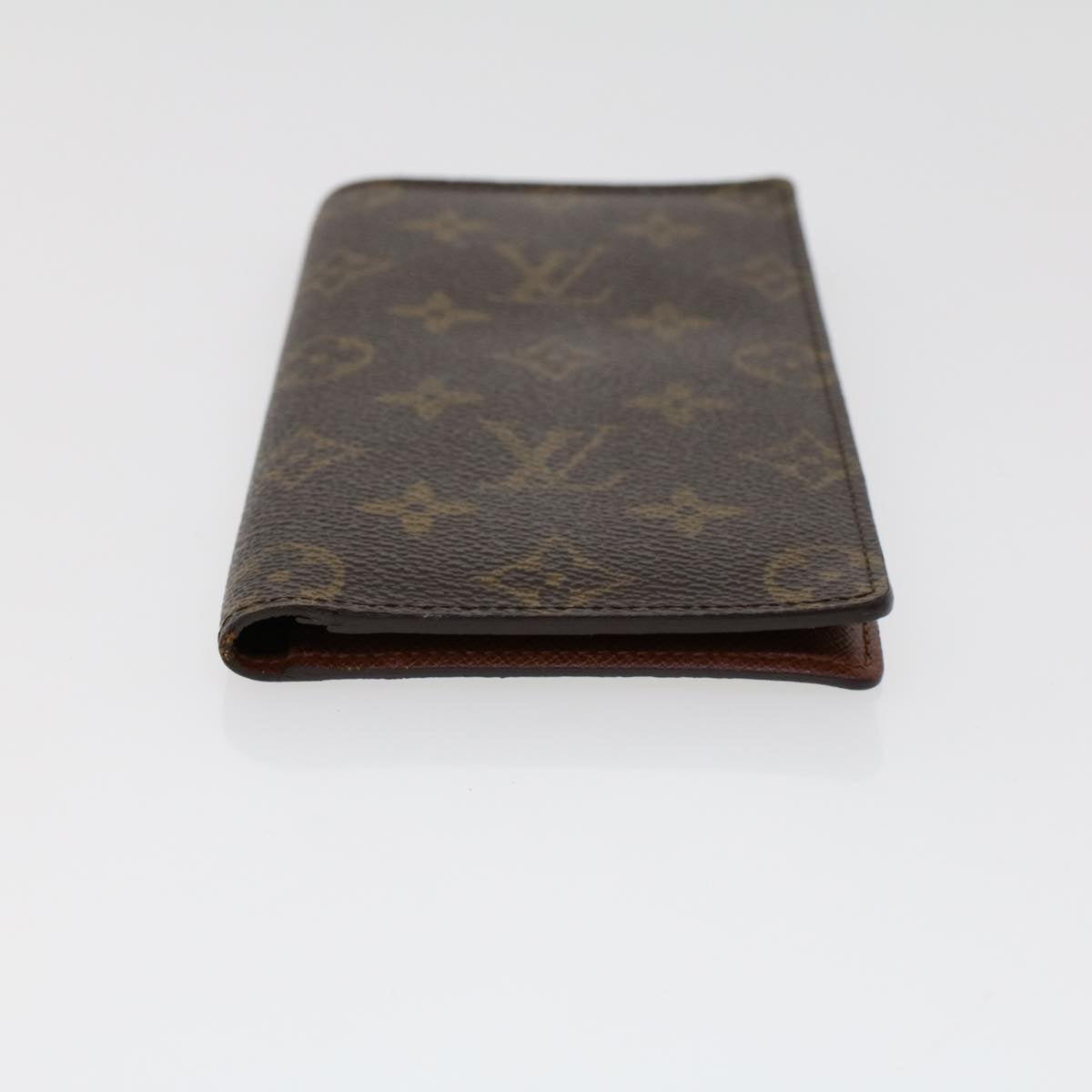 LOUIS VUITTON Monogram Porte Valeurs Cartes Credit Wallet M61823 LV Auth 43359