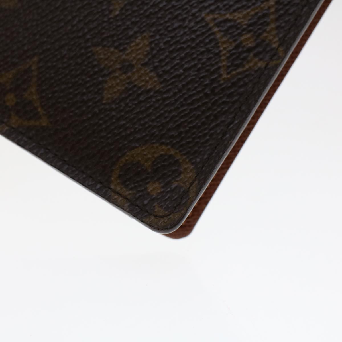 LOUIS VUITTON Monogram Porte Valeurs Cartes Credit Wallet M61823 LV Auth 43359