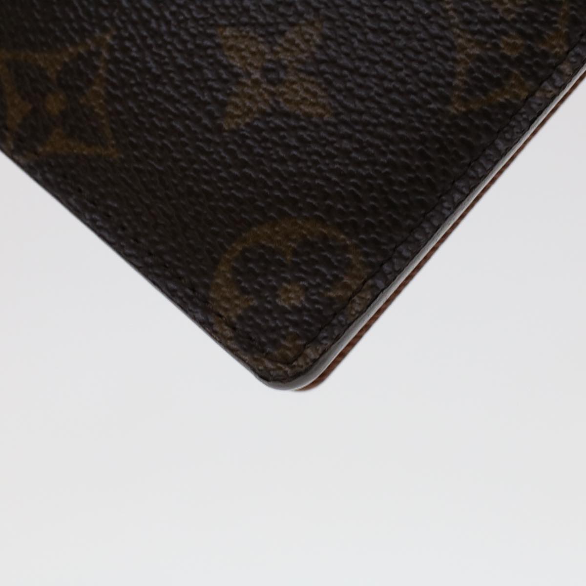 LOUIS VUITTON Monogram Porte Valeurs Cartes Credit Wallet M61823 LV Auth 43359