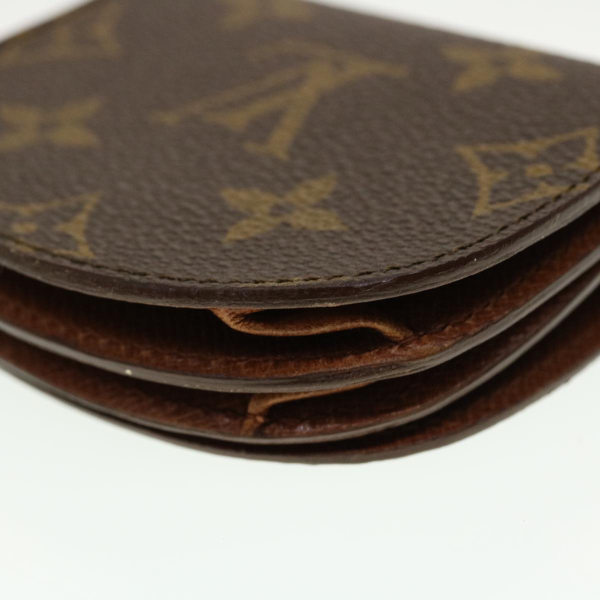 LOUIS VUITTON Monogram Porte Monnaie Guze Coin Purse M61970 LV Auth 43360