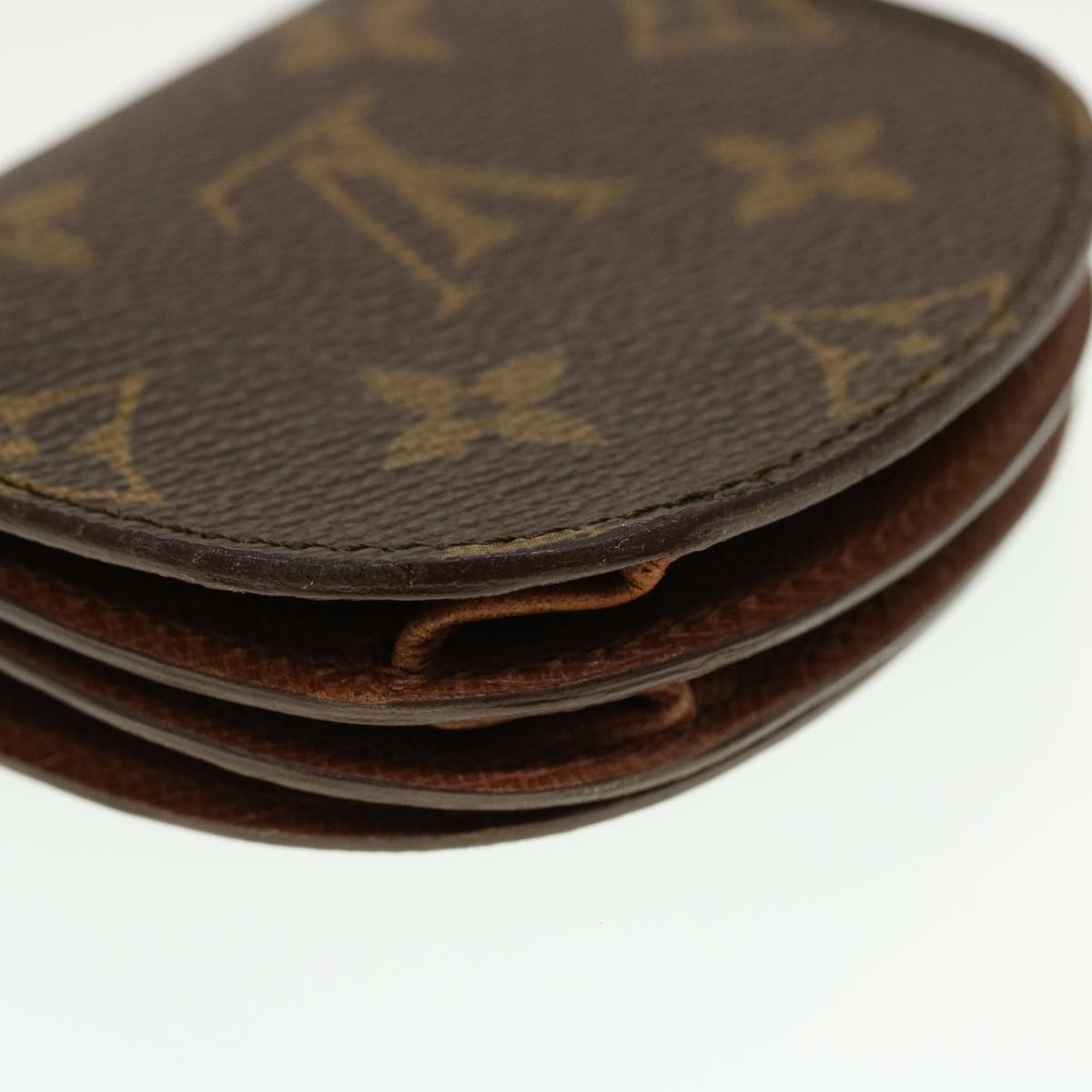 LOUIS VUITTON Monogram Porte Monnaie Guze Coin Purse M61970 LV Auth 43360