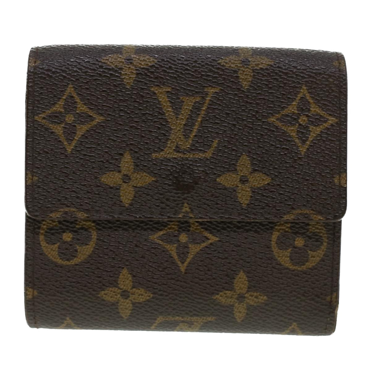 LOUIS VUITTON Monogram Porte Monnaie Bier Cartes Crdit Wallet M61652 Auth 43366 - 0