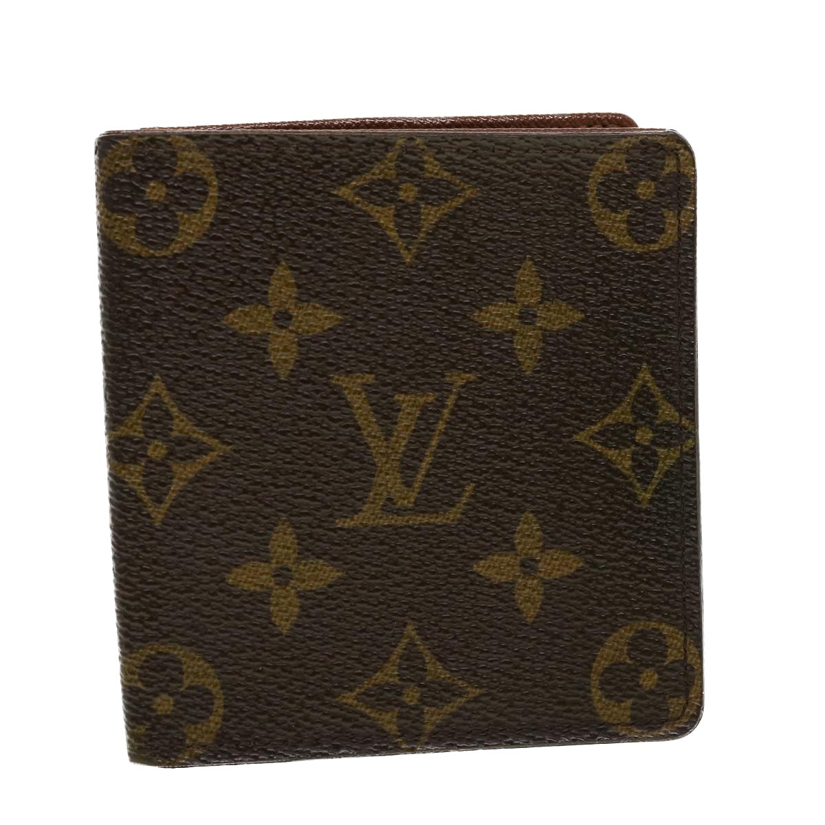 LOUIS VUITTON Monogram Porte Billets Cult Blue Pass Case M60905 LV Auth 43367