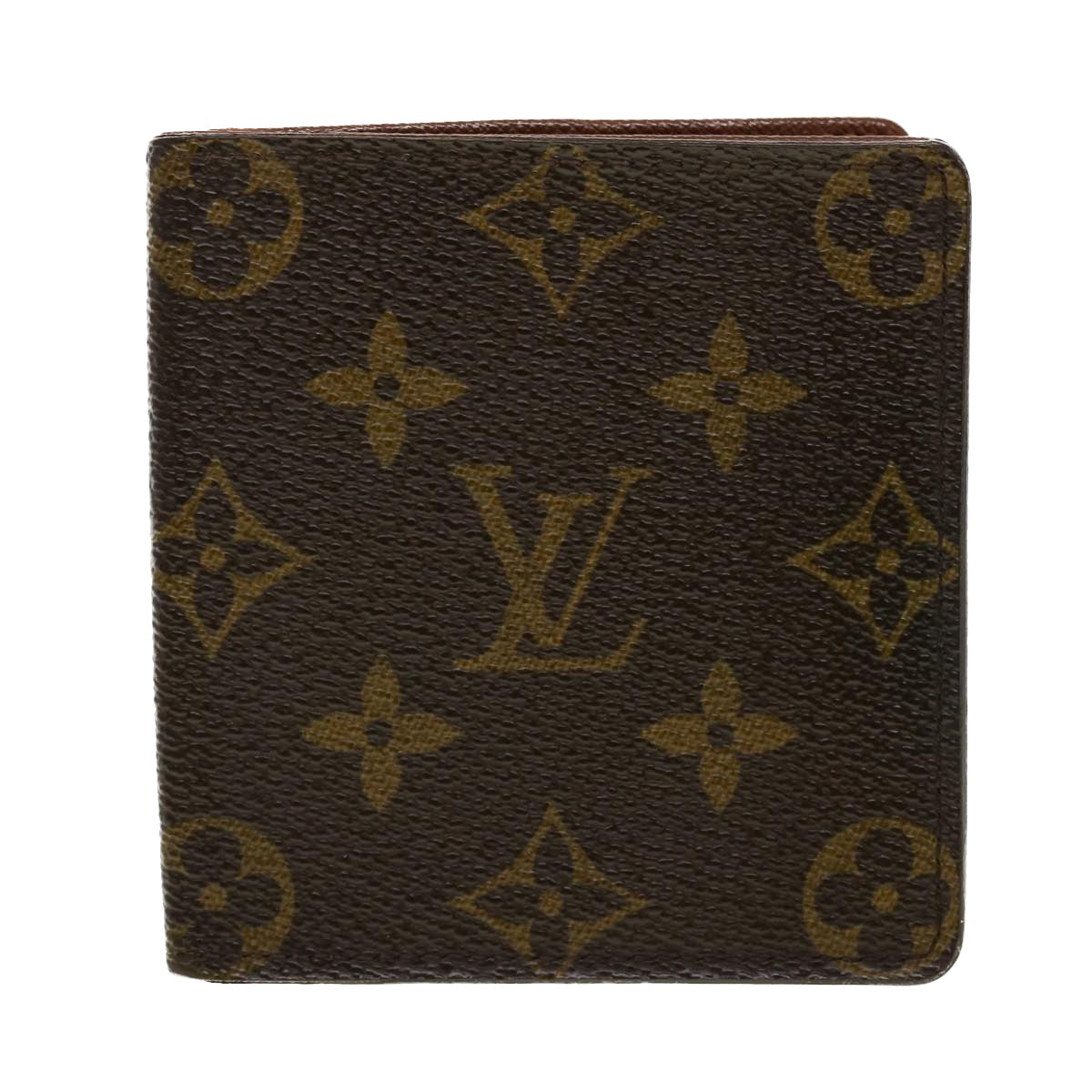 LOUIS VUITTON Monogram Porte Billets Cult Blue Pass Case M60905 LV Auth 43367