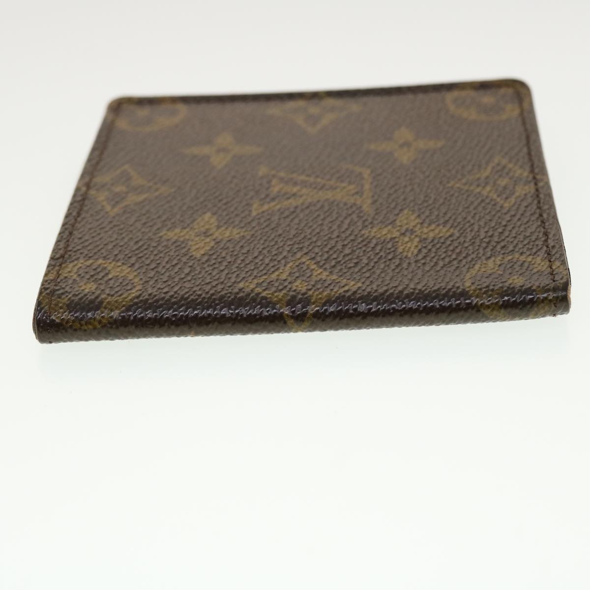 LOUIS VUITTON Monogram Porte Billets Cult Blue Pass Case M60905 LV Auth 43367