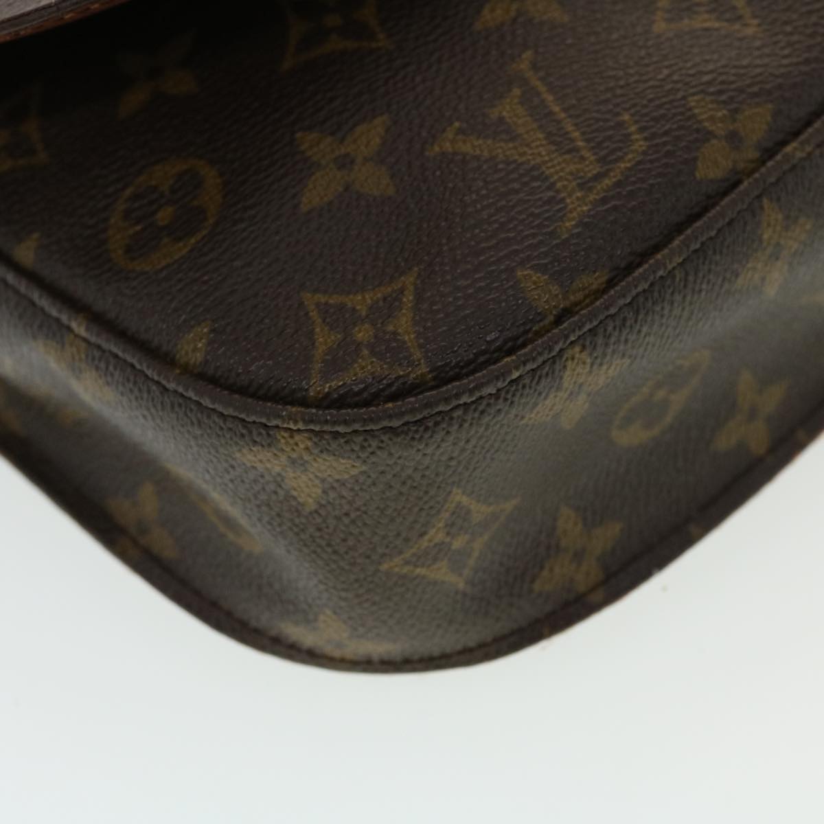 LOUIS VUITTON Monogram Saint Cloud MM Shoulder Bag M51243 LV Auth 43383