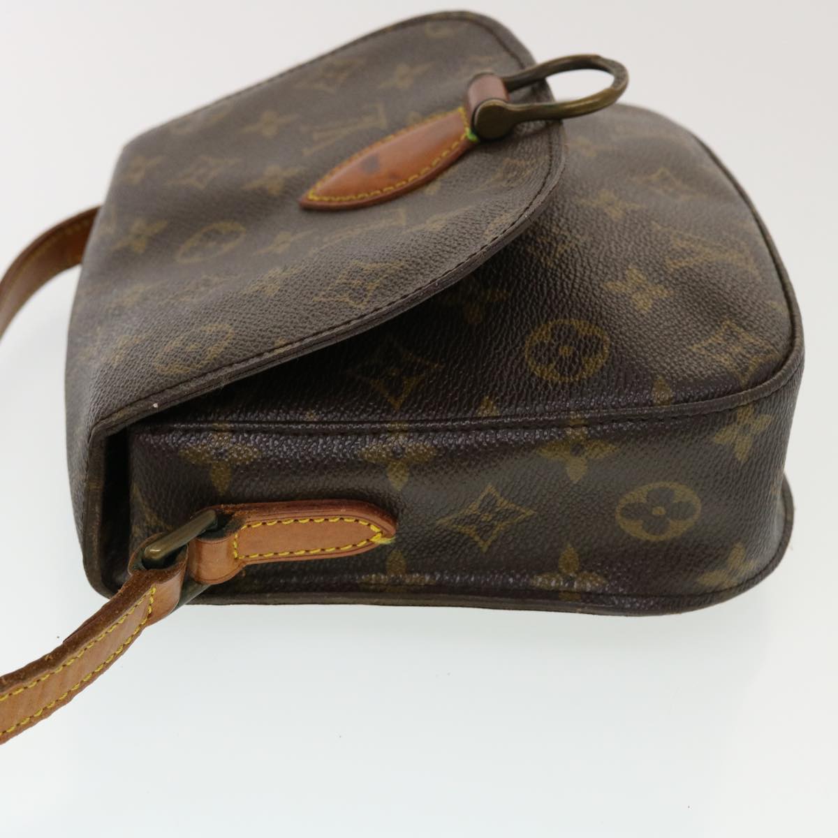 LOUIS VUITTON Monogram Saint Cloud MM Shoulder Bag M51243 LV Auth 43383