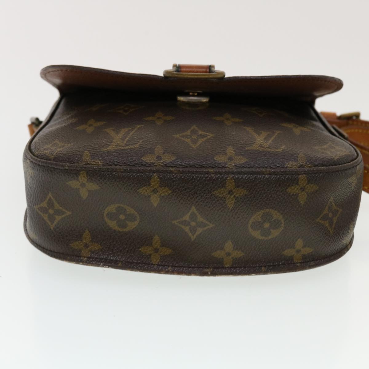 LOUIS VUITTON Monogram Saint Cloud MM Shoulder Bag M51243 LV Auth 43383