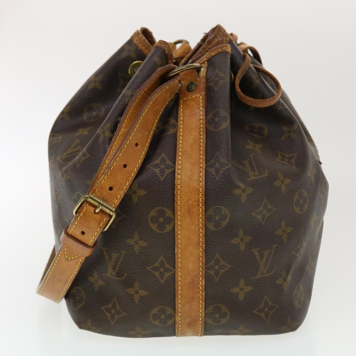 LOUIS VUITTON Monogram Petit Noe Shoulder Bag M42226 LV Auth 43387