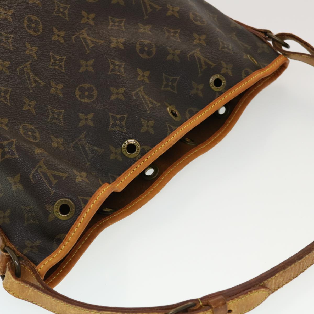 LOUIS VUITTON Monogram Noe Shoulder Bag M42224 LV Auth 43388