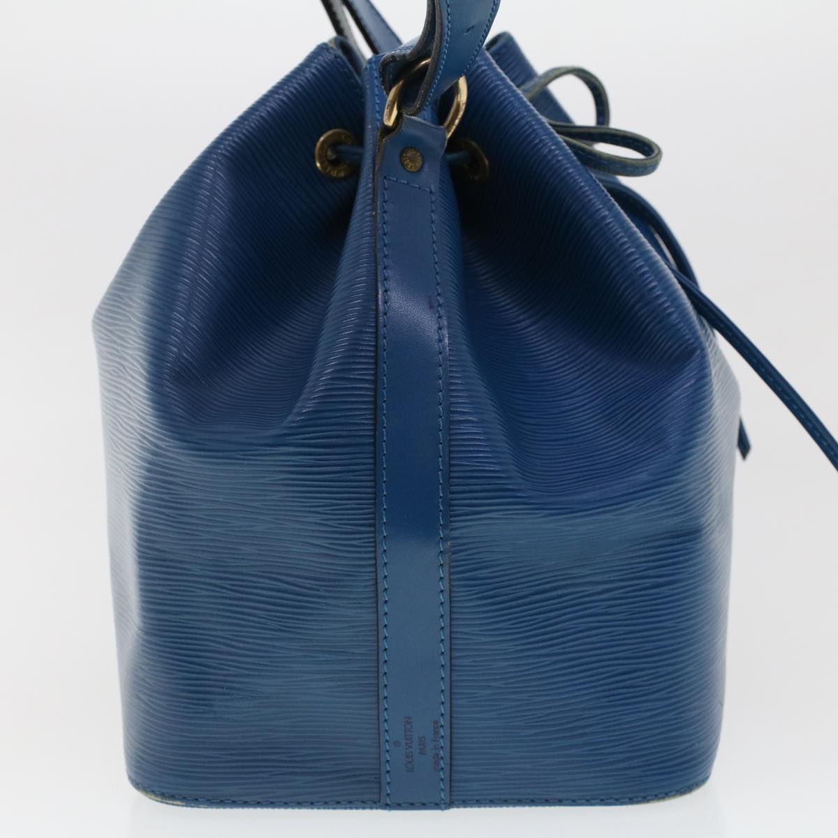 LOUIS VUITTON Epi Petit Noe Shoulder Bag Blue M44105 LV Auth 43406