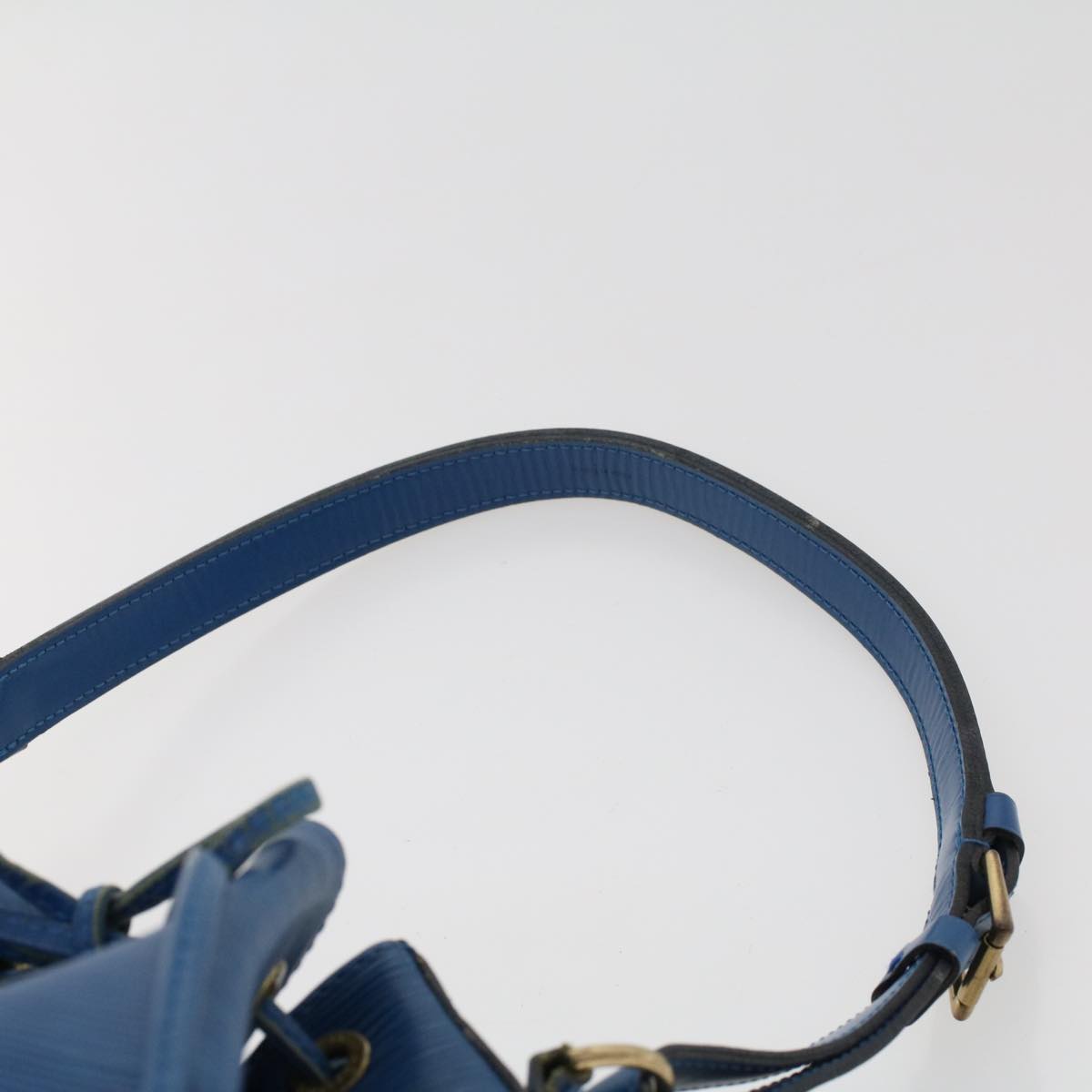 LOUIS VUITTON Epi Petit Noe Shoulder Bag Blue M44105 LV Auth 43406