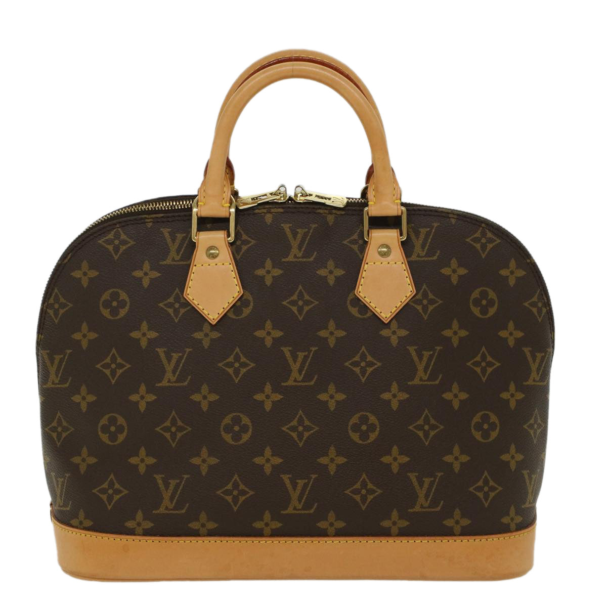 LOUIS VUITTON Monogram Alma Hand Bag M51130 LV Auth 43411