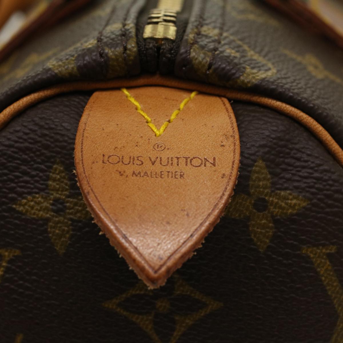 LOUIS VUITTON Monogram Speedy 25 Hand Bag M41528 LV Auth 43425