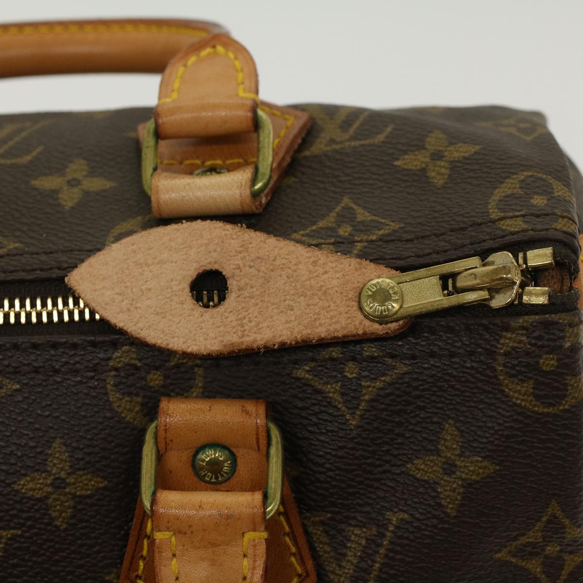 LOUIS VUITTON Monogram Speedy 25 Hand Bag M41528 LV Auth 43425