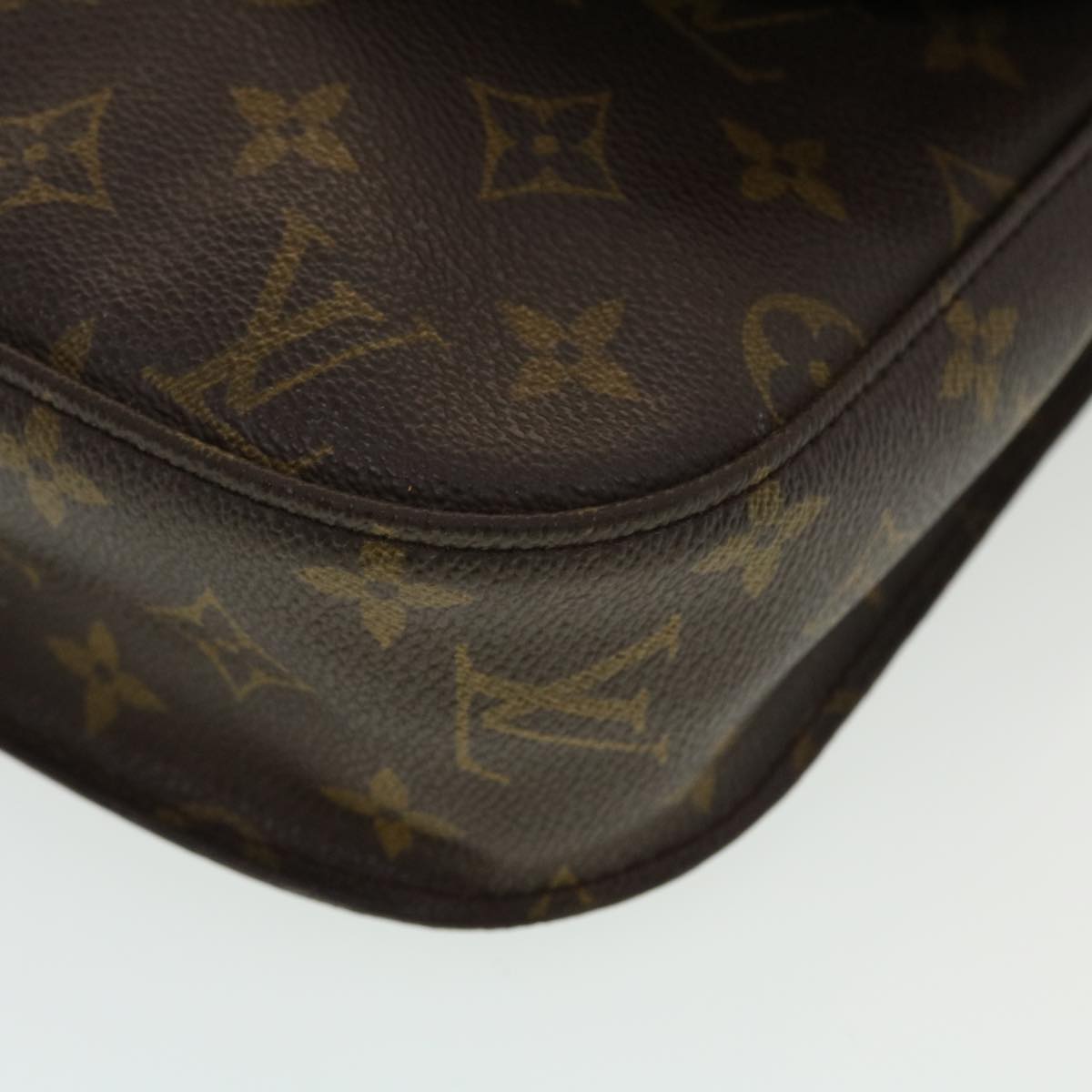 LOUIS VUITTON Monogram Saint Cloud GM Shoulder Bag M51242 LV Auth 43455