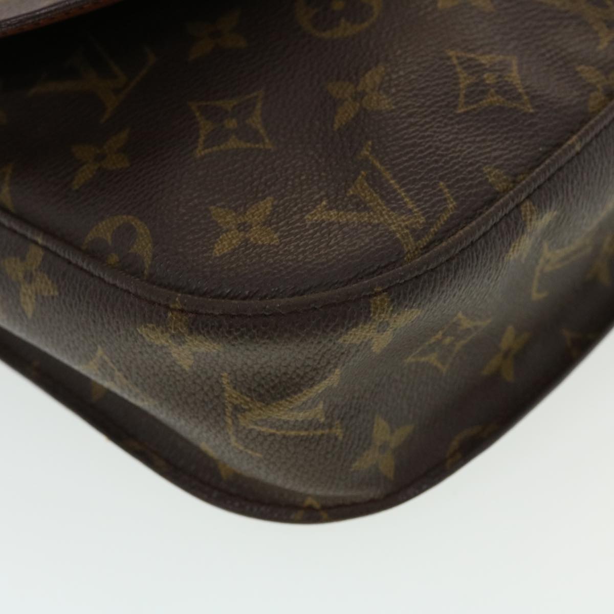 LOUIS VUITTON Monogram Saint Cloud GM Shoulder Bag M51242 LV Auth 43455