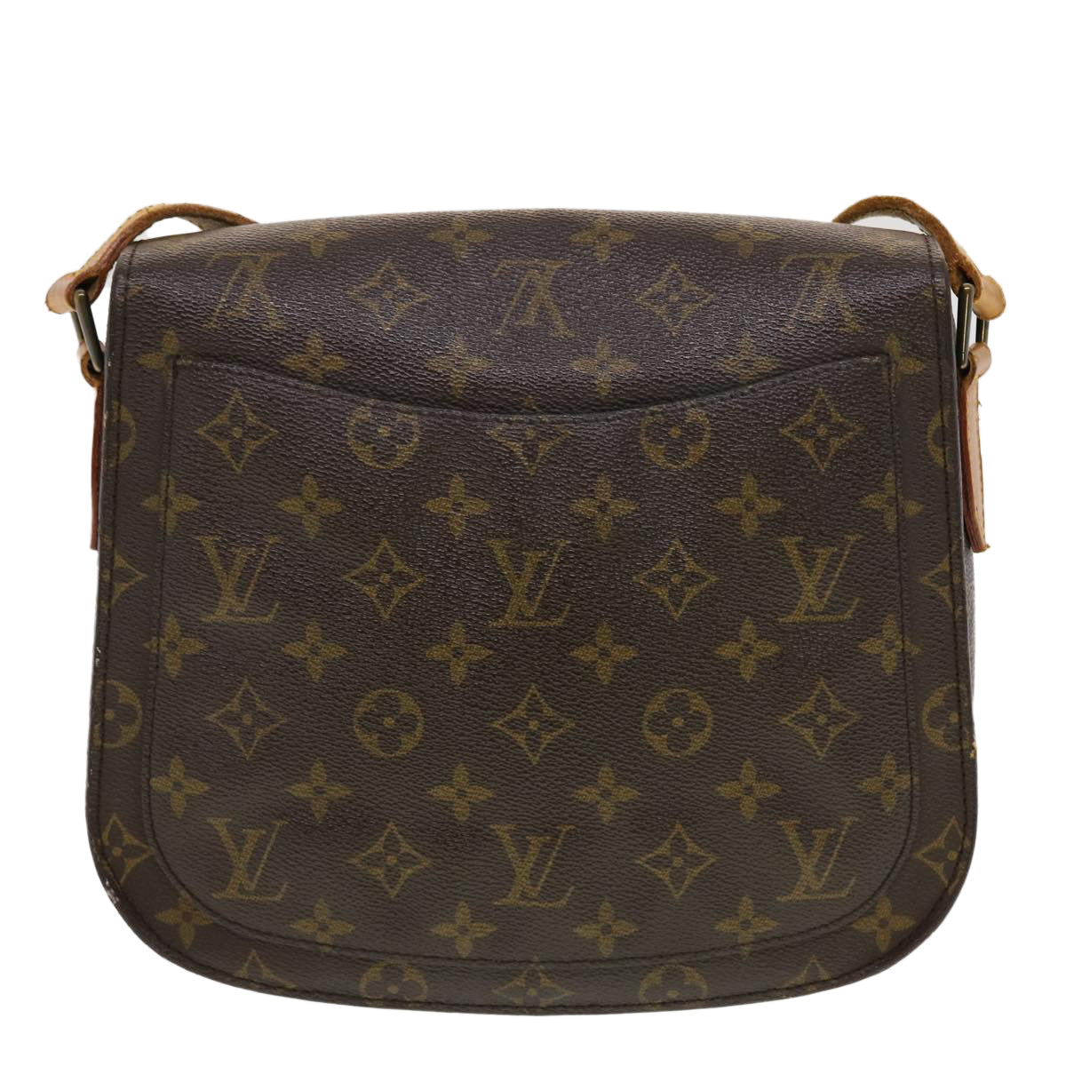 LOUIS VUITTON Monogram Saint Cloud GM Shoulder Bag M51242 LV Auth 43455