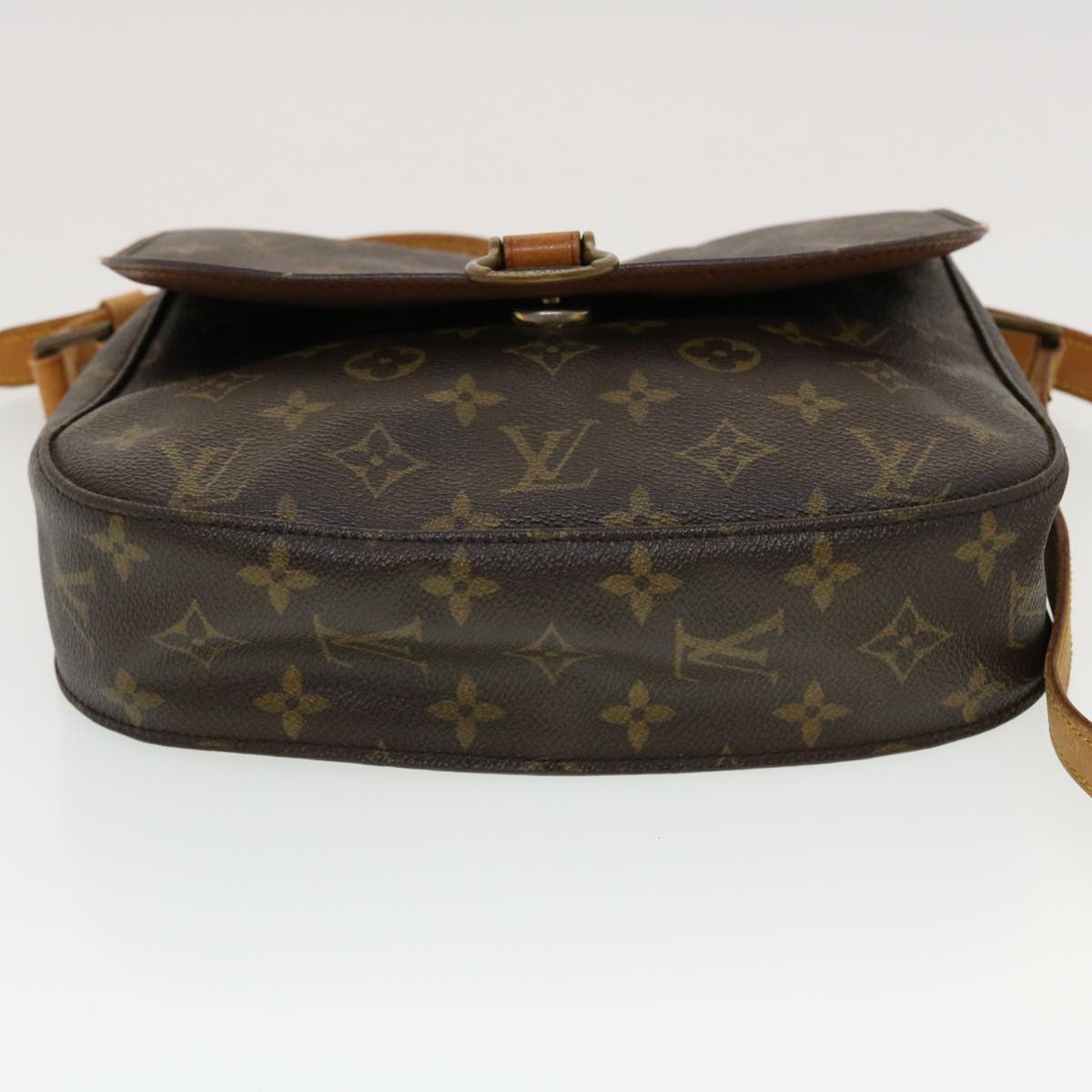 LOUIS VUITTON Monogram Saint Cloud GM Shoulder Bag M51242 LV Auth 43456