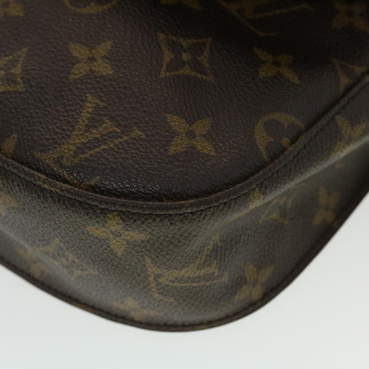 LOUIS VUITTON Monogram Saint Cloud GM Shoulder Bag M51242 LV Auth 43456