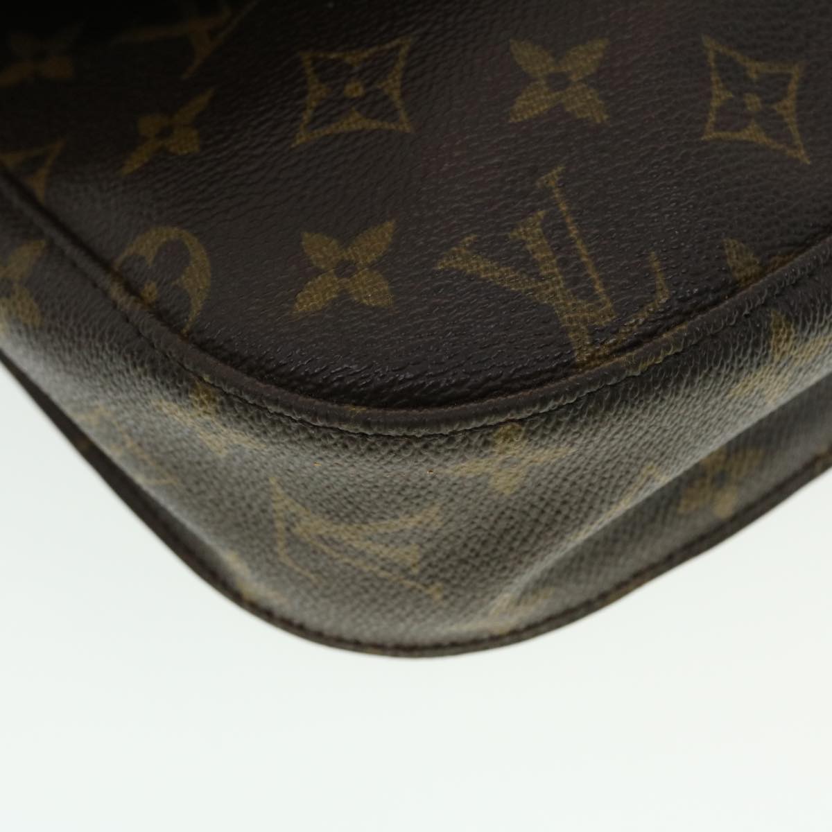 LOUIS VUITTON Monogram Saint Cloud GM Shoulder Bag M51242 LV Auth 43456