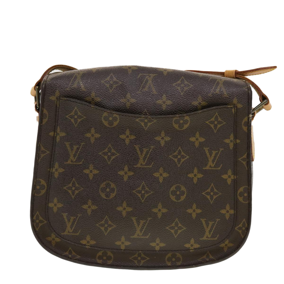 LOUIS VUITTON Monogram Saint Cloud GM Shoulder Bag M51242 LV Auth 43456