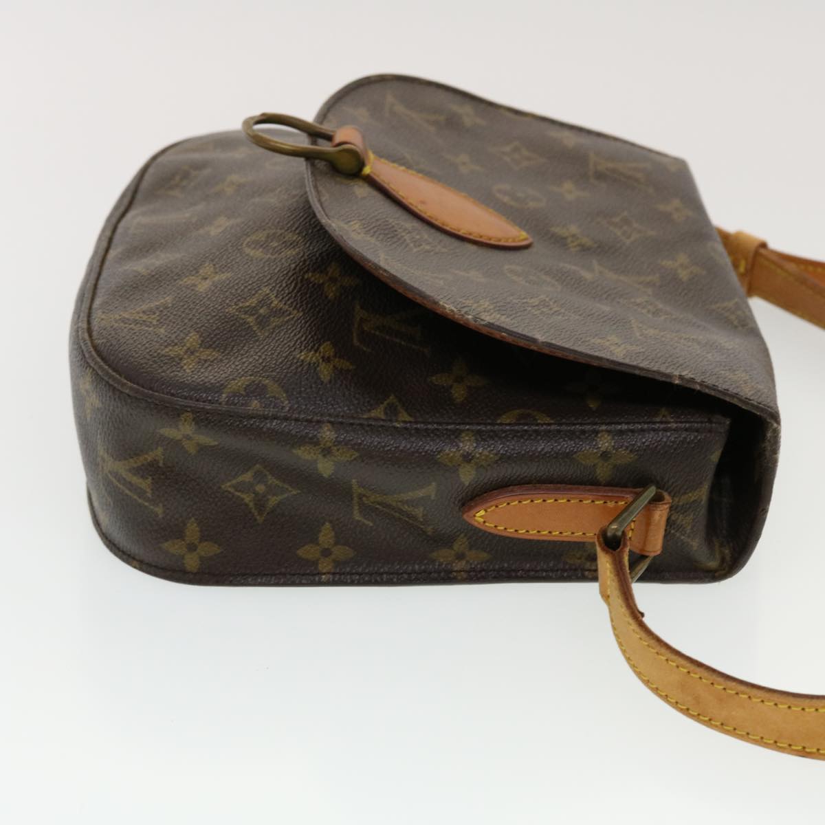 LOUIS VUITTON Monogram Saint Cloud GM Shoulder Bag M51242 LV Auth 43456