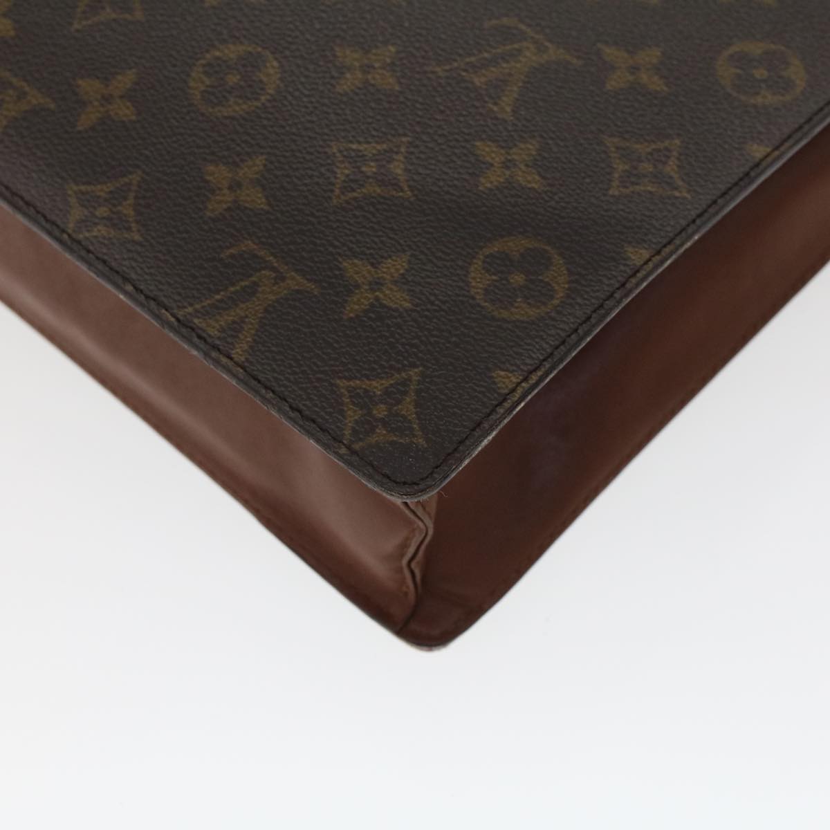 LOUIS VUITTON Monogram Monceau 28 Hand Bag 2way M51185 LV Auth 43482