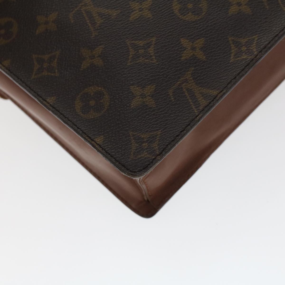 LOUIS VUITTON Monogram Monceau 28 Hand Bag 2way M51185 LV Auth 43482