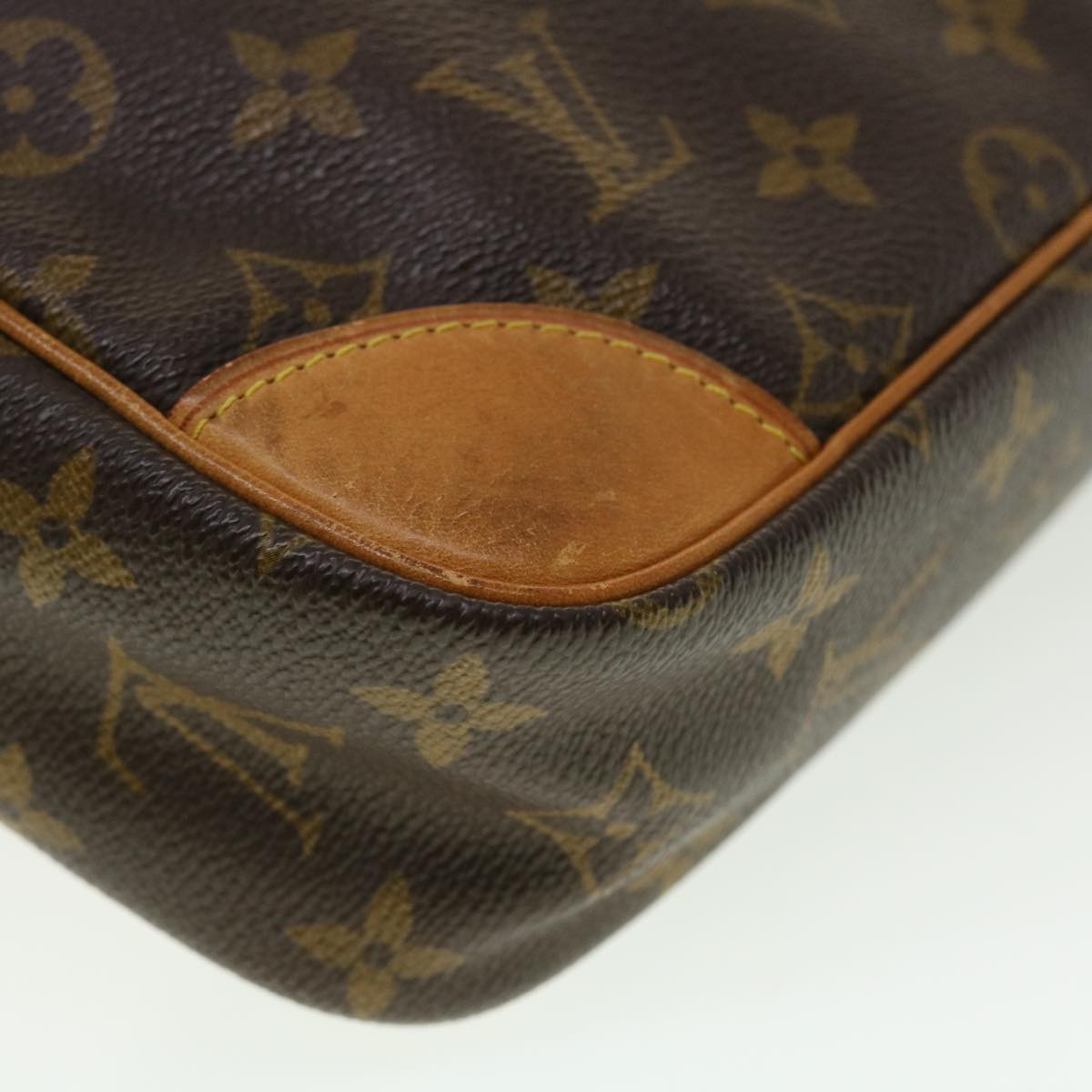 LOUIS VUITTON Monogram Compiegne 28 Clutch Bag M51845 LV Auth 43486