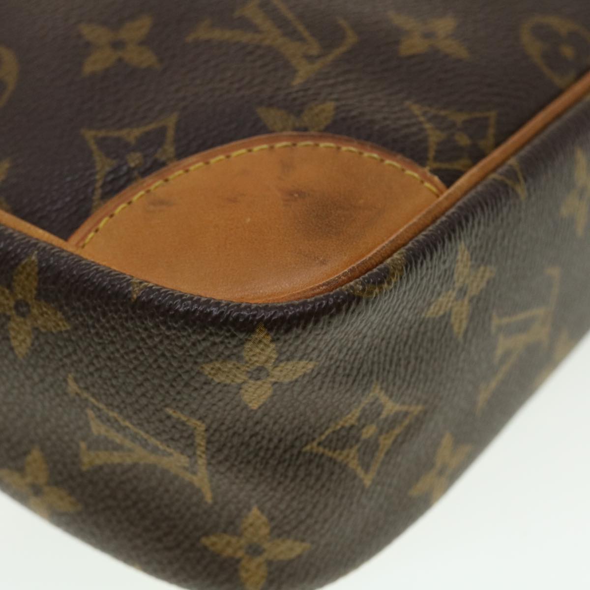 LOUIS VUITTON Monogram Compiegne 28 Clutch Bag M51845 LV Auth 43486