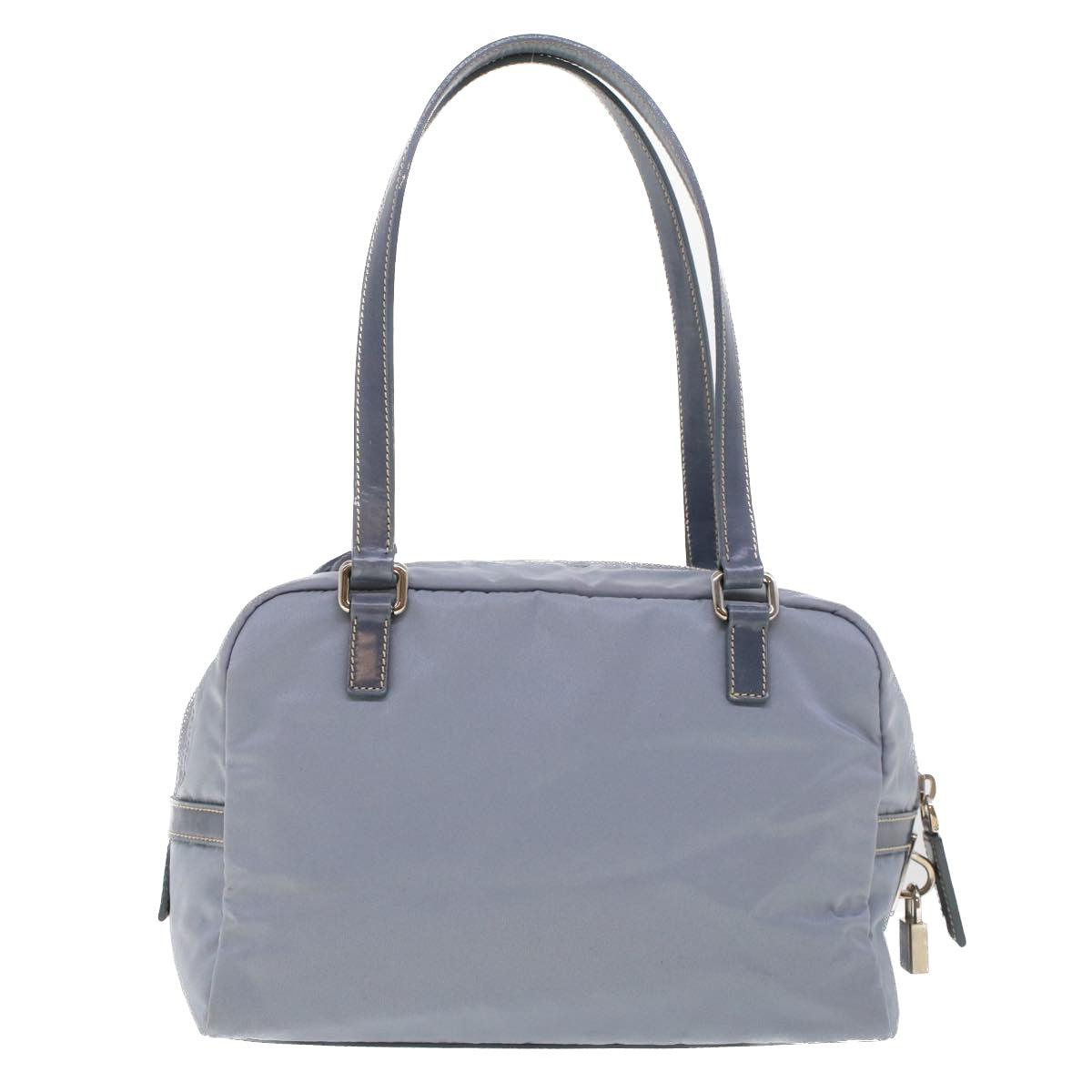 PRADA Shoulder Bag Nylon Blue Auth 43518 - 0