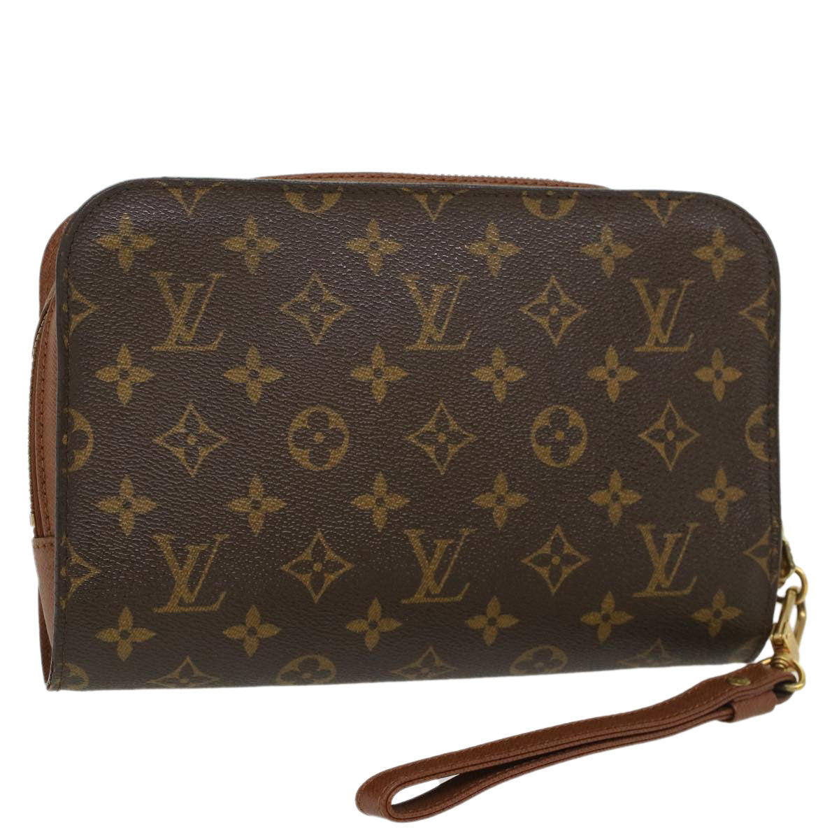 LOUIS VUITTON Monogram Orsay Clutch Bag M51790 LV Auth 43533