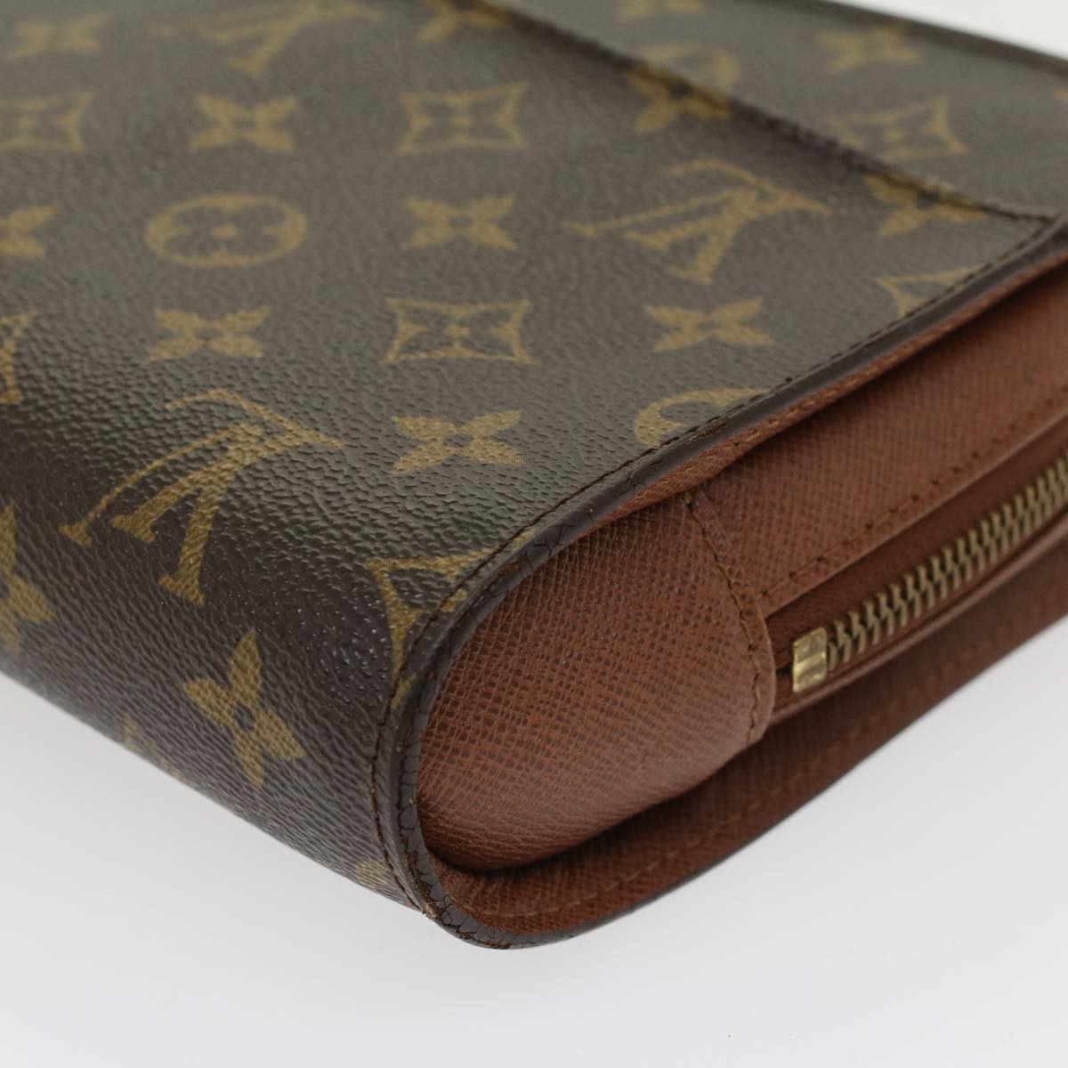 LOUIS VUITTON Monogram Orsay Clutch Bag M51790 LV Auth 43533