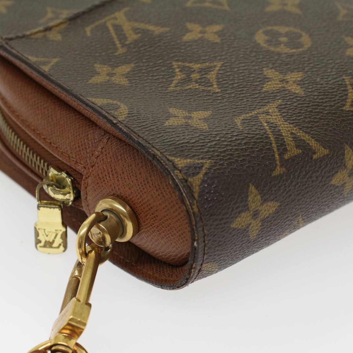 LOUIS VUITTON Monogram Orsay Clutch Bag M51790 LV Auth 43533