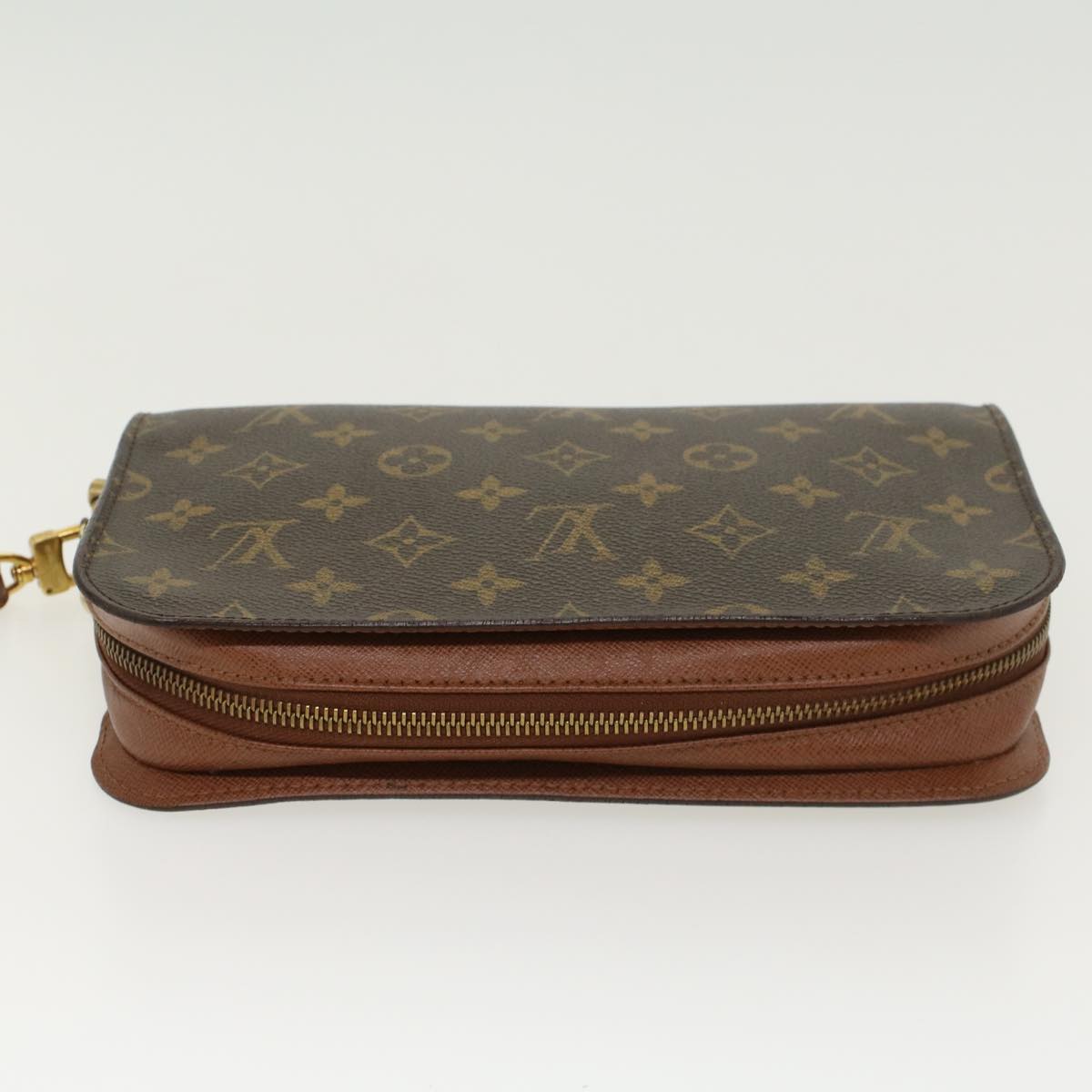 LOUIS VUITTON Monogram Orsay Clutch Bag M51790 LV Auth 43533