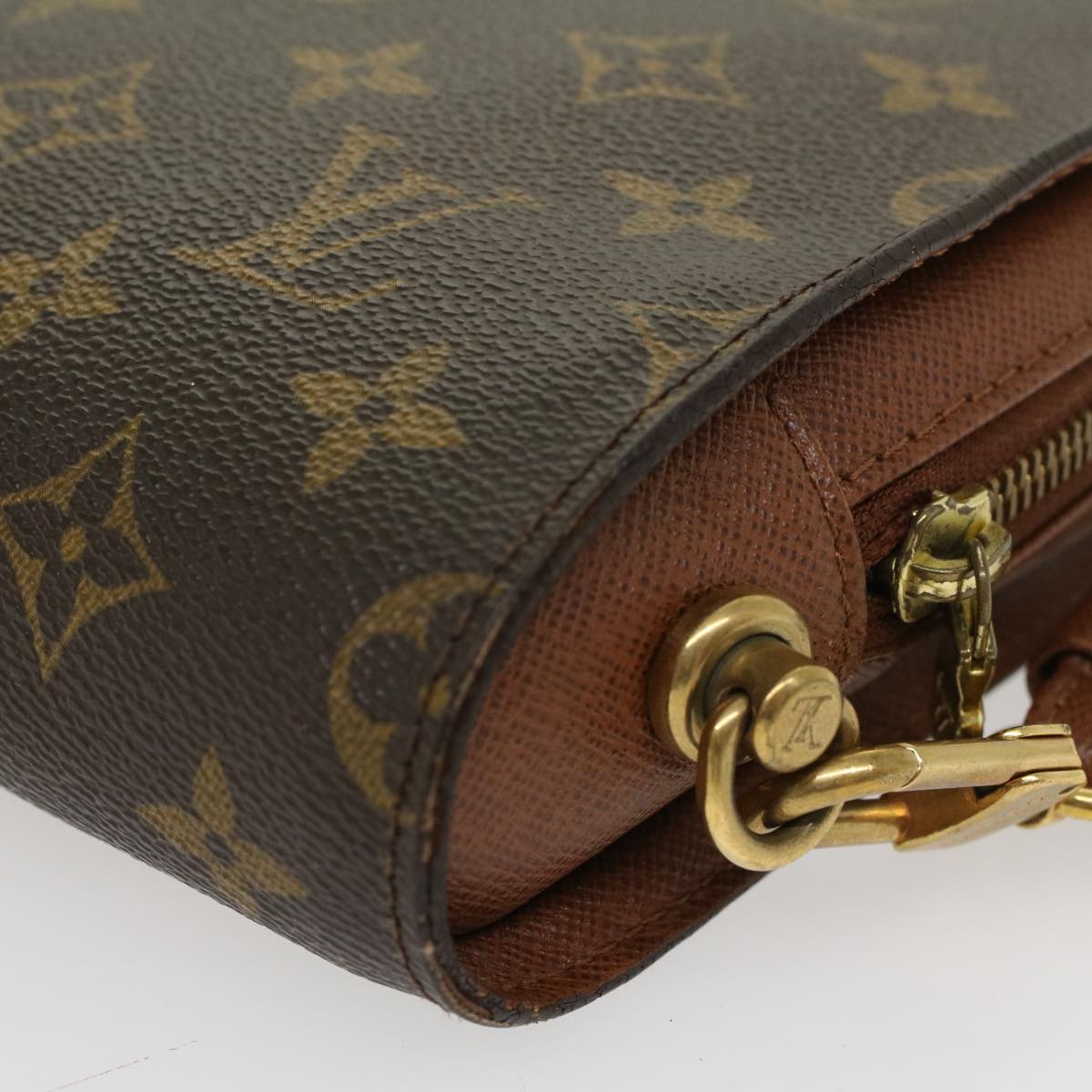 LOUIS VUITTON Monogram Orsay Clutch Bag M51790 LV Auth 43533