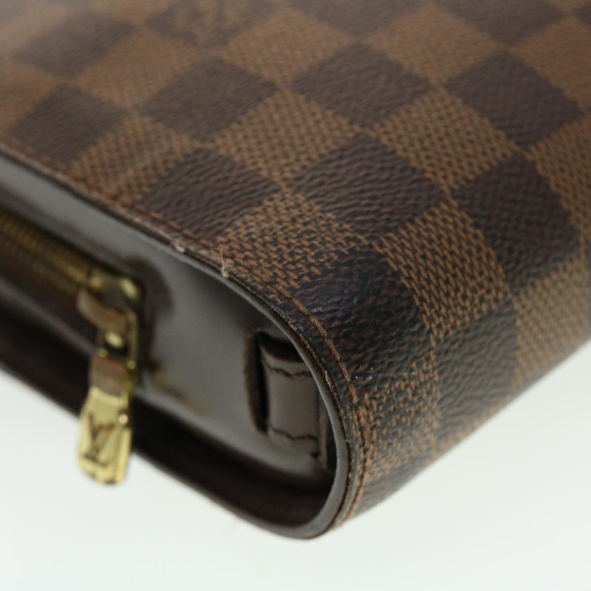 LOUIS VUITTON Damier Ebene Saint Louis Clutch Bag N51993 LV Auth 43534