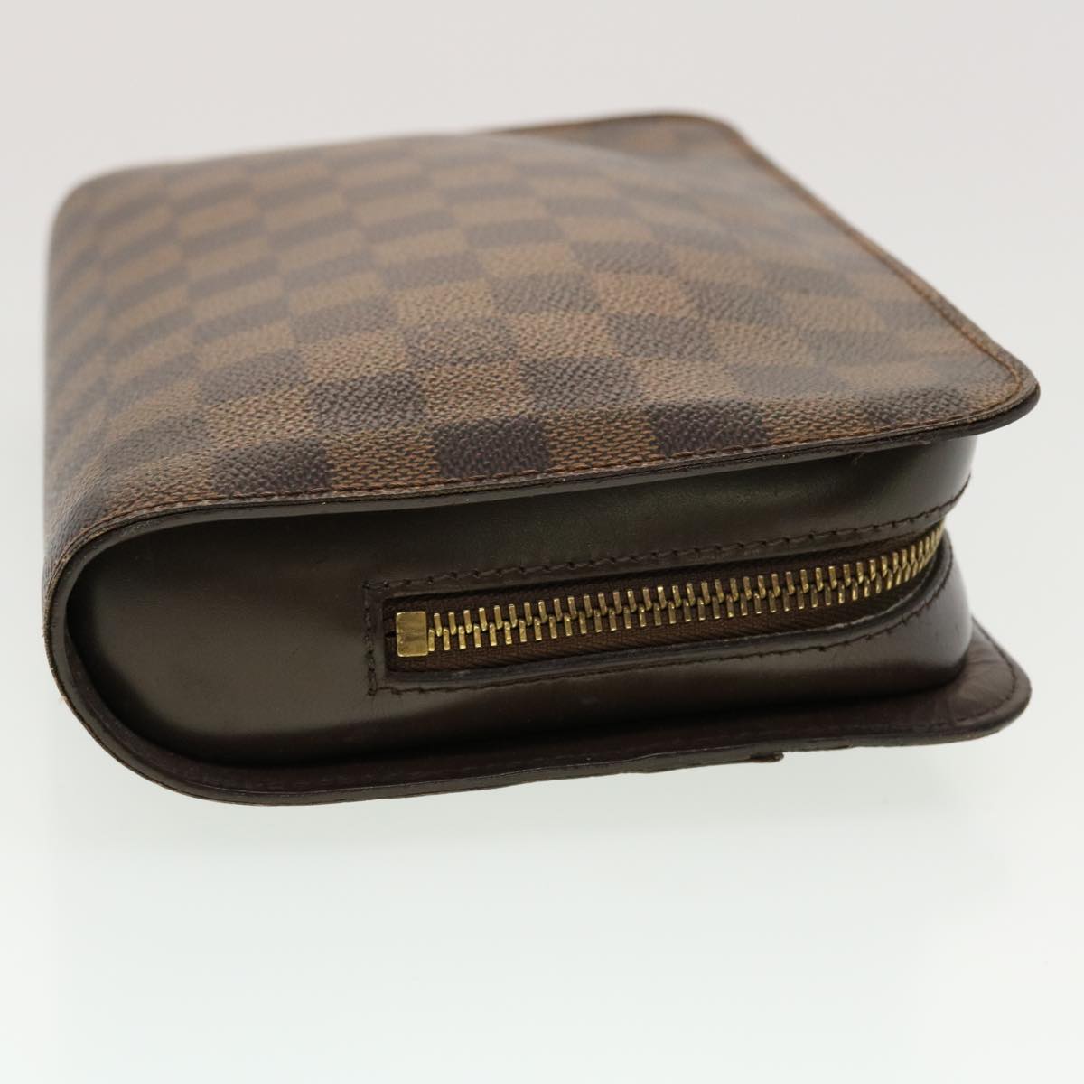 LOUIS VUITTON Damier Ebene Saint Louis Clutch Bag N51993 LV Auth 43534