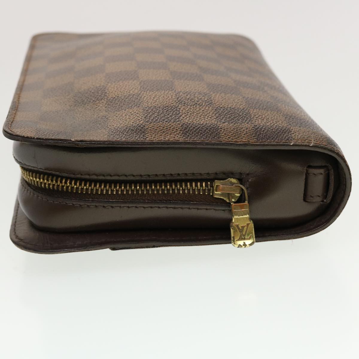 LOUIS VUITTON Damier Ebene Saint Louis Clutch Bag N51993 LV Auth 43534