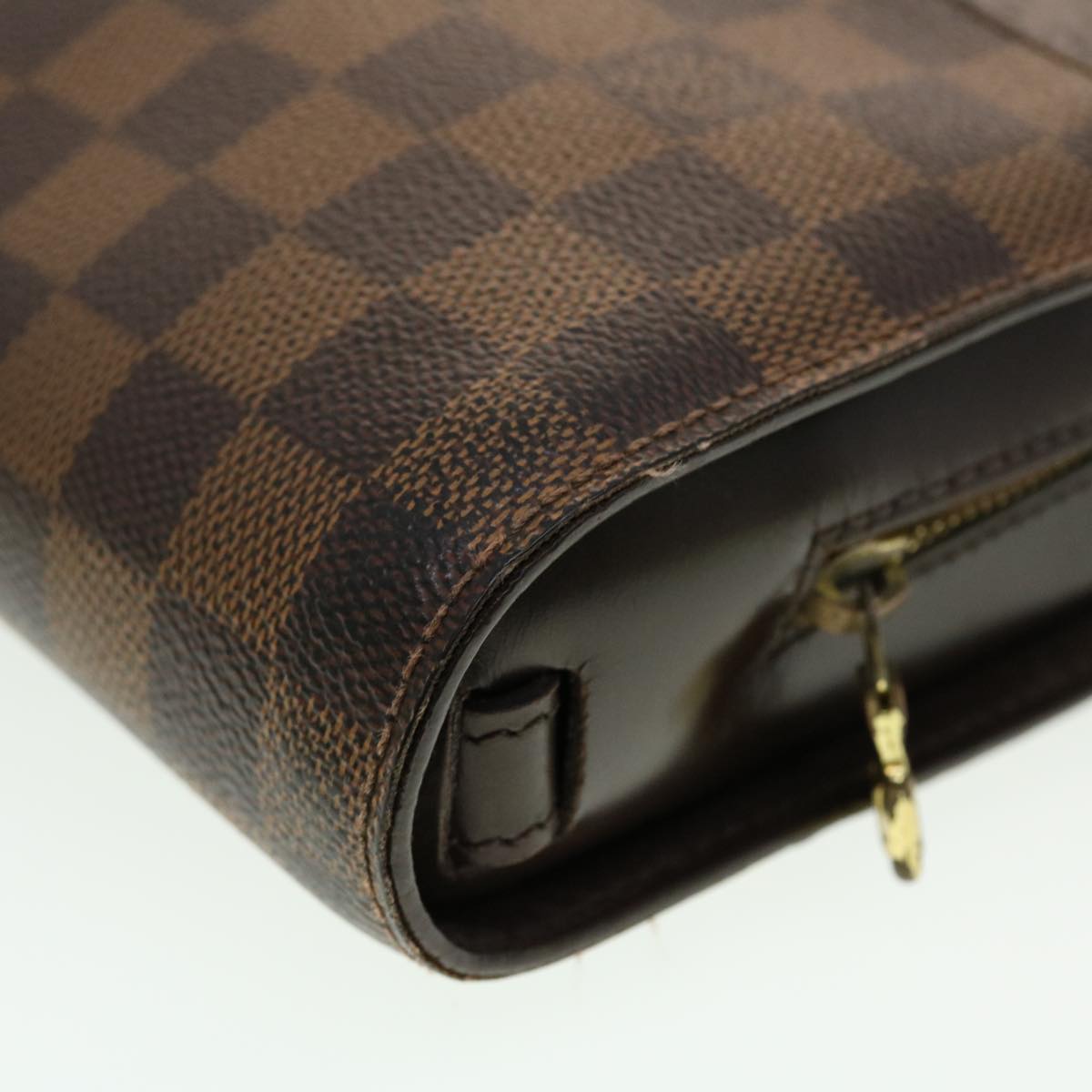 LOUIS VUITTON Damier Ebene Saint Louis Clutch Bag N51993 LV Auth 43534