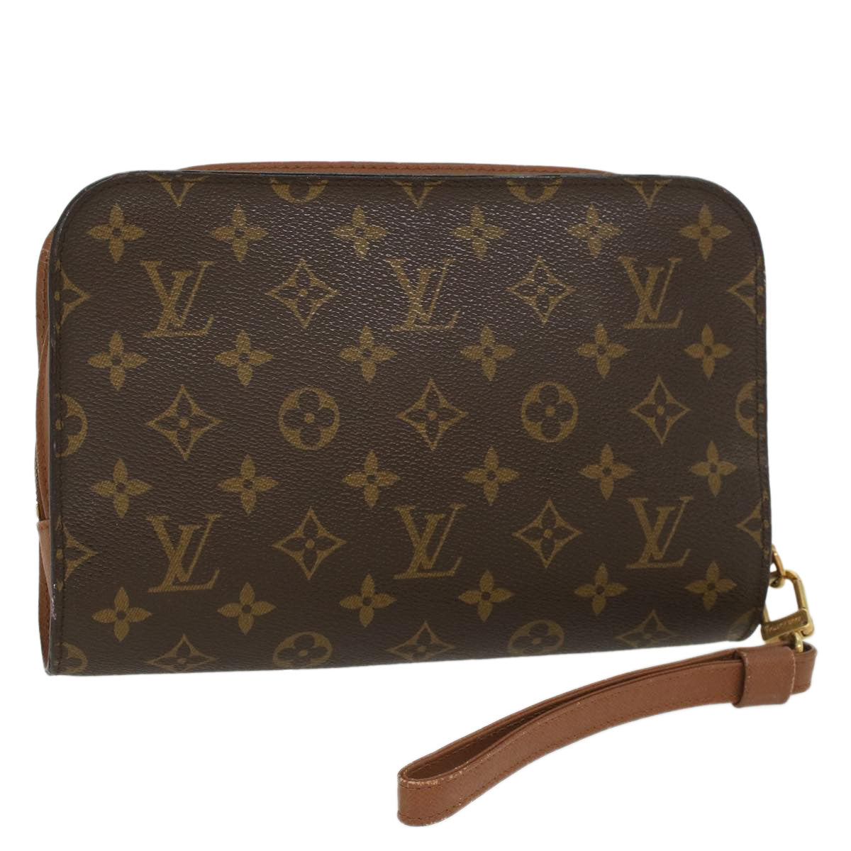 LOUIS VUITTON Monogram Orsay Clutch Bag M51790 LV Auth 43537