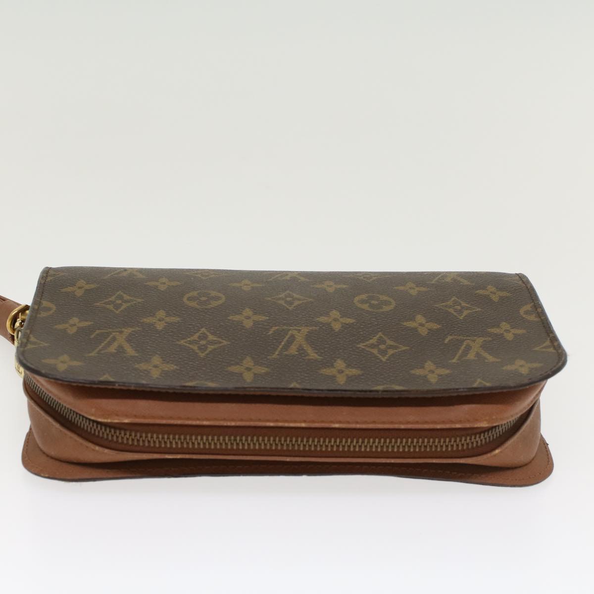 LOUIS VUITTON Monogram Orsay Clutch Bag M51790 LV Auth 43537