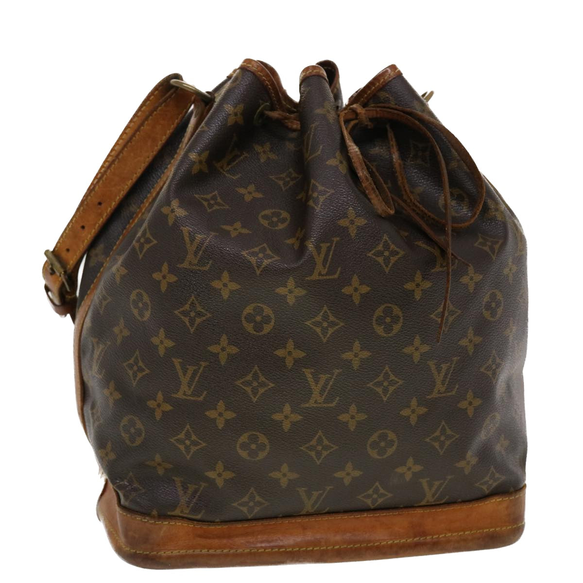 LOUIS VUITTON Monogram Noe Shoulder Bag M42224 LV Auth 43542