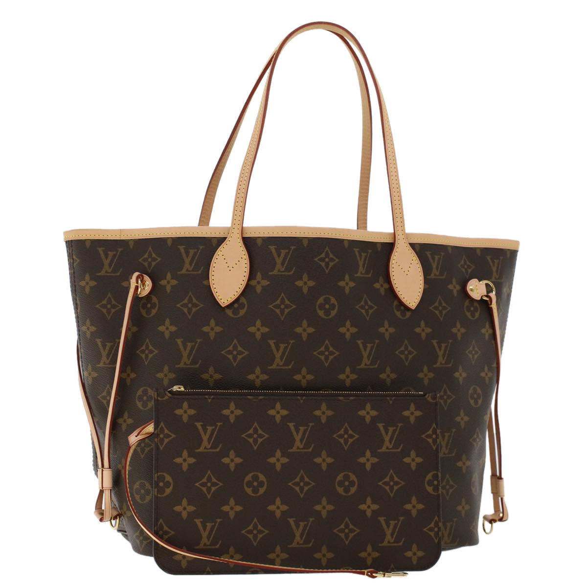 LOUIS VUITTON Monogram Neverfull MM Tote Bag M40156 LV Auth 43554A