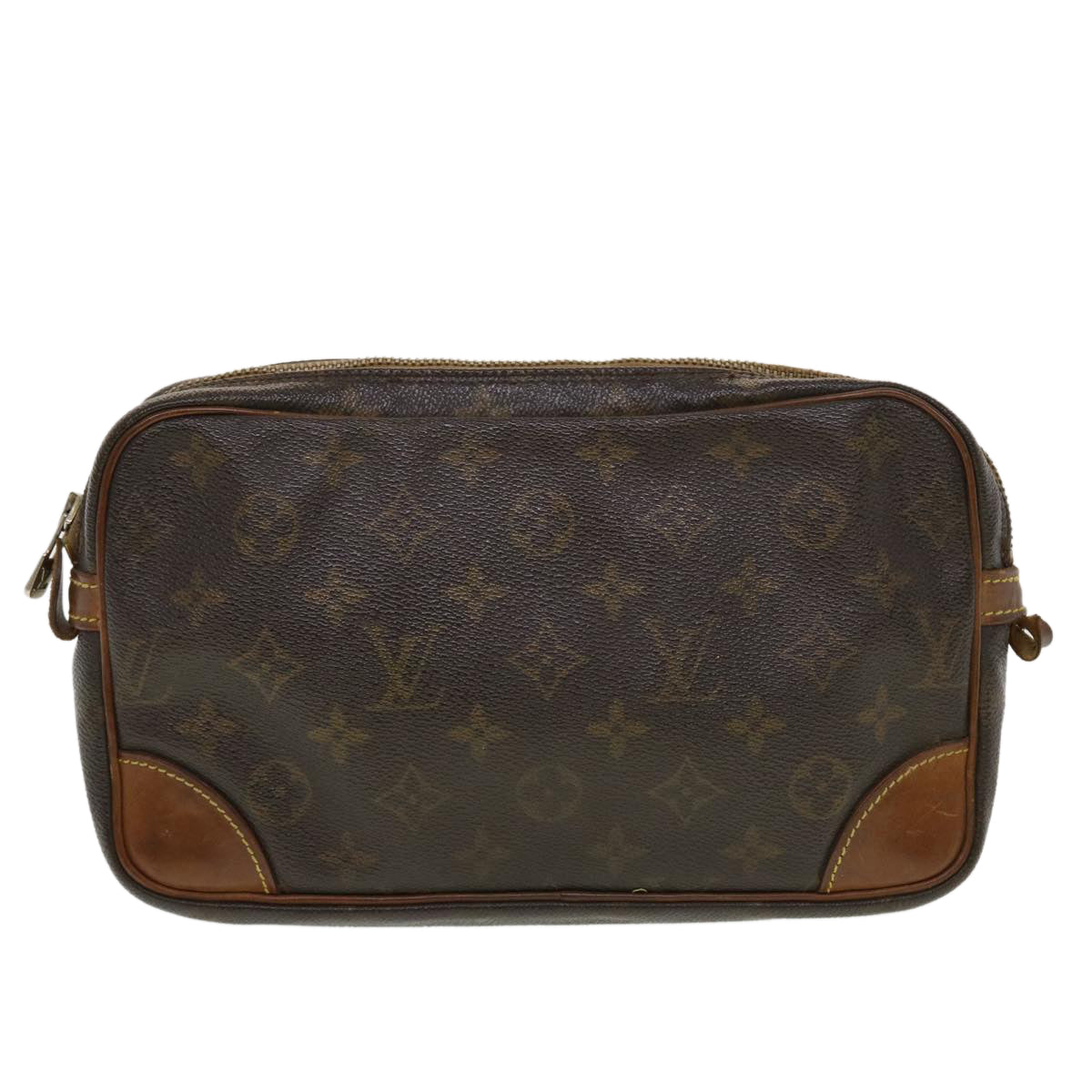 LOUIS VUITTON Monogram Marly Dragonne GM Clutch Bag Vintage M51825 LV Auth 43557 - 0