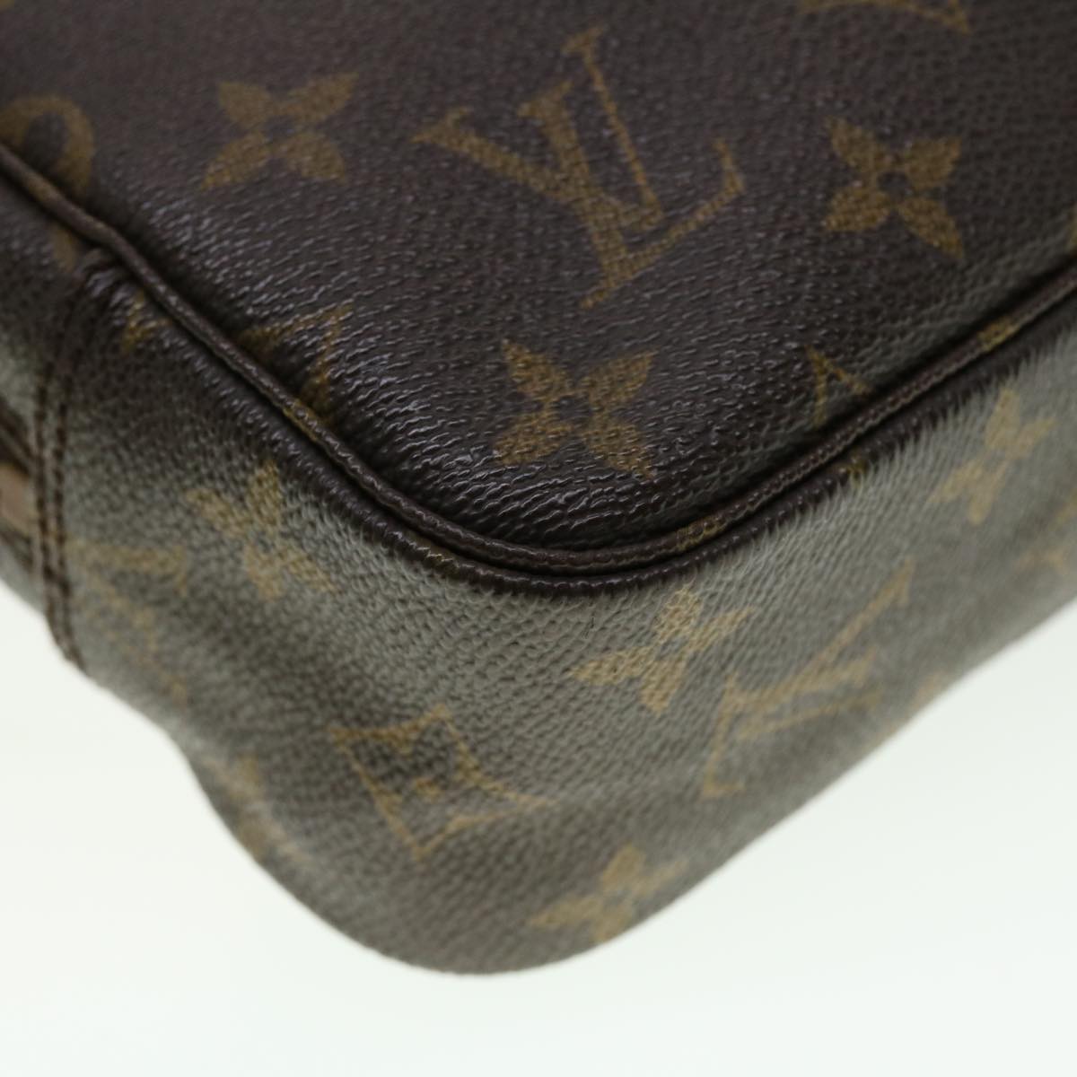 LOUIS VUITTON Monogram Trousse Toilette 23 Clutch Bag M47524 LV Auth 43560