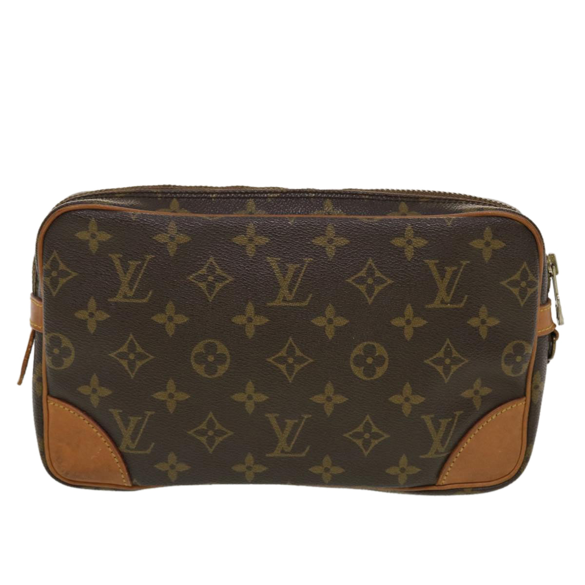 LOUIS VUITTON Monogram Marly Dragonne GM Clutch Bag Vintage M51825 LV Auth 43563 - 0