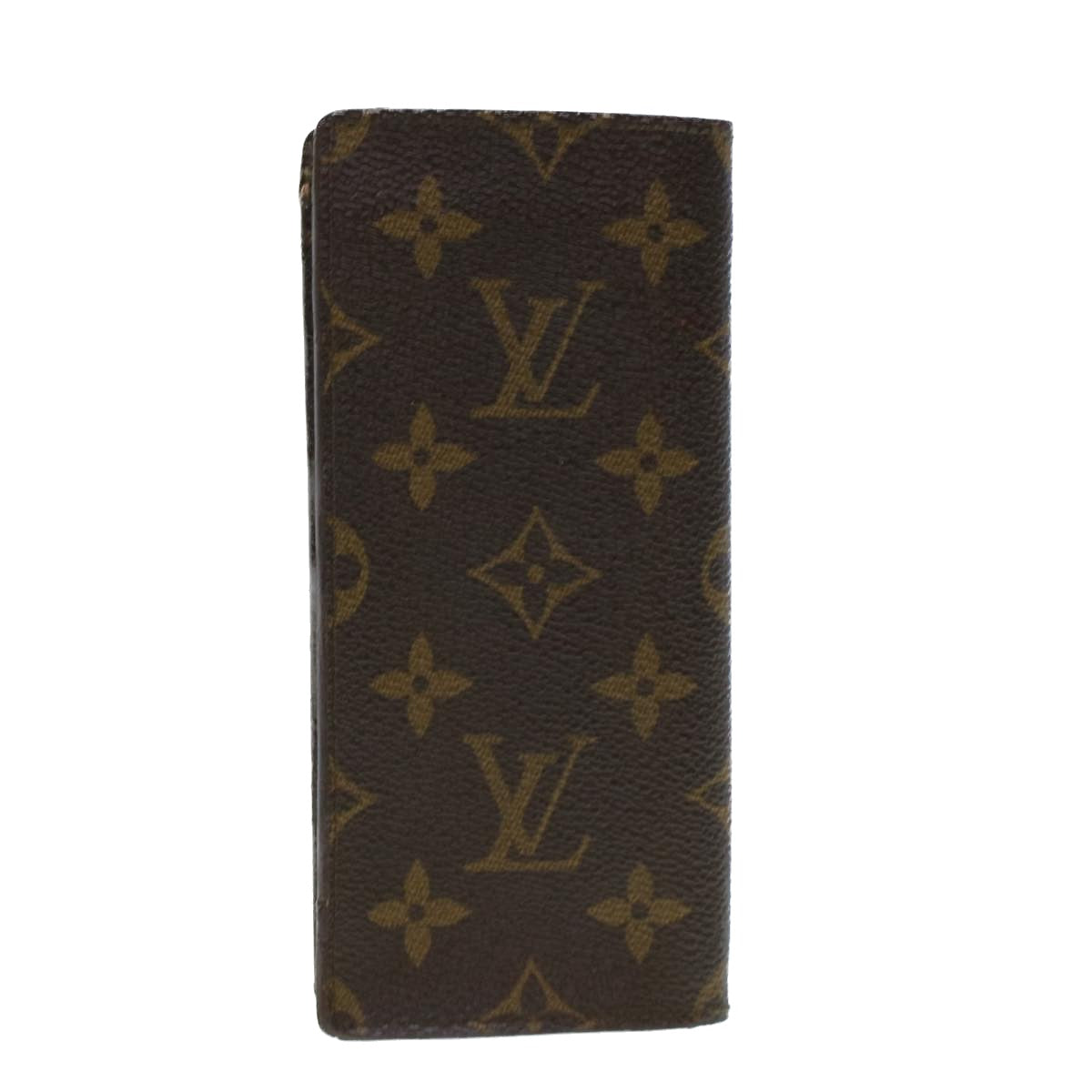 LOUIS VUITTON Monogram Etui A Lunettes Simple Glasses Case M62962 LV Auth 43577