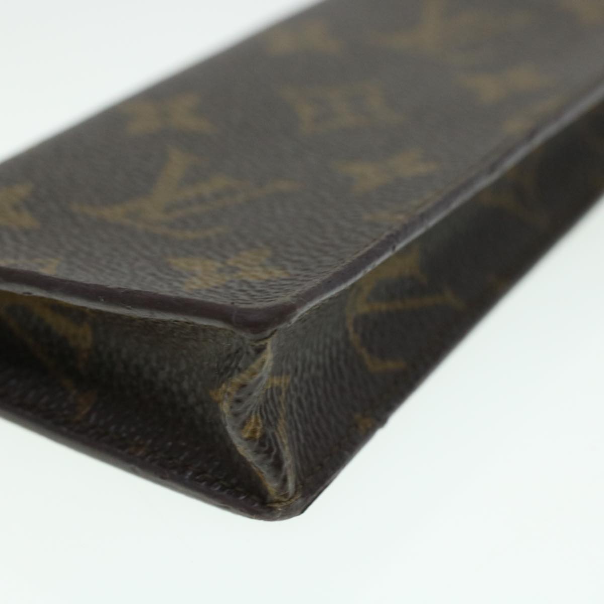 LOUIS VUITTON Monogram Etui A Lunettes Simple Glasses Case M62962 LV Auth 43577